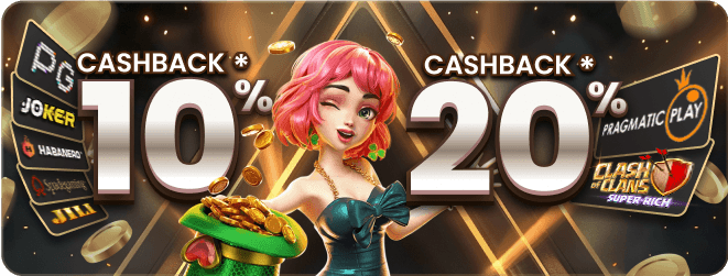 CASHBACK 20% SLOT